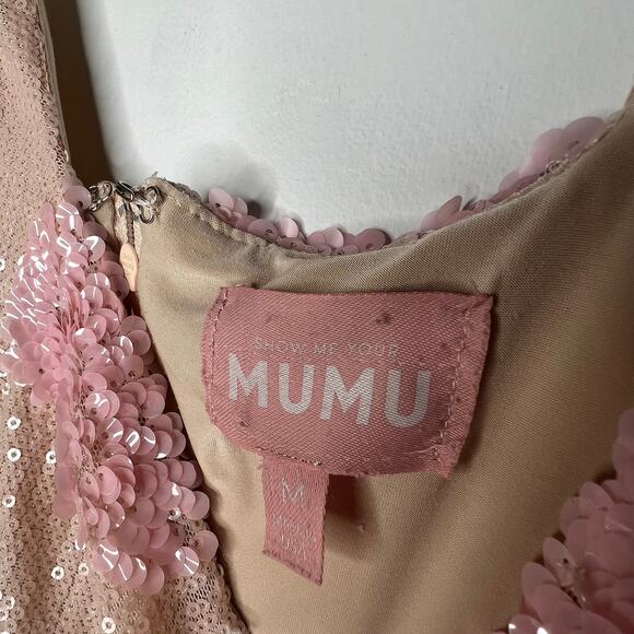 Show Me Your Mumu Lets Go Mini Dress Size M - Picture 10 of 11